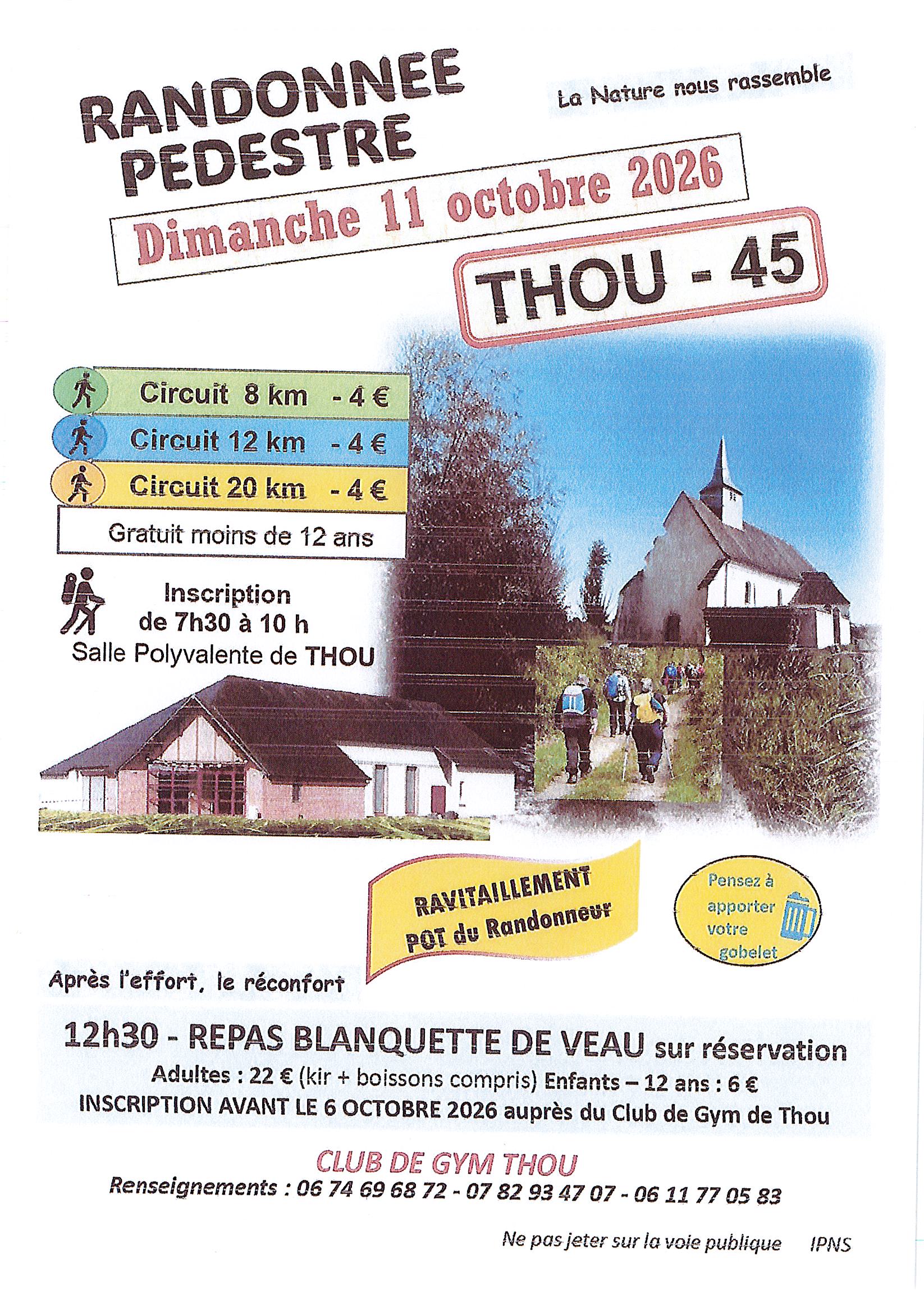 Randonnée pédestre avec déjeuner