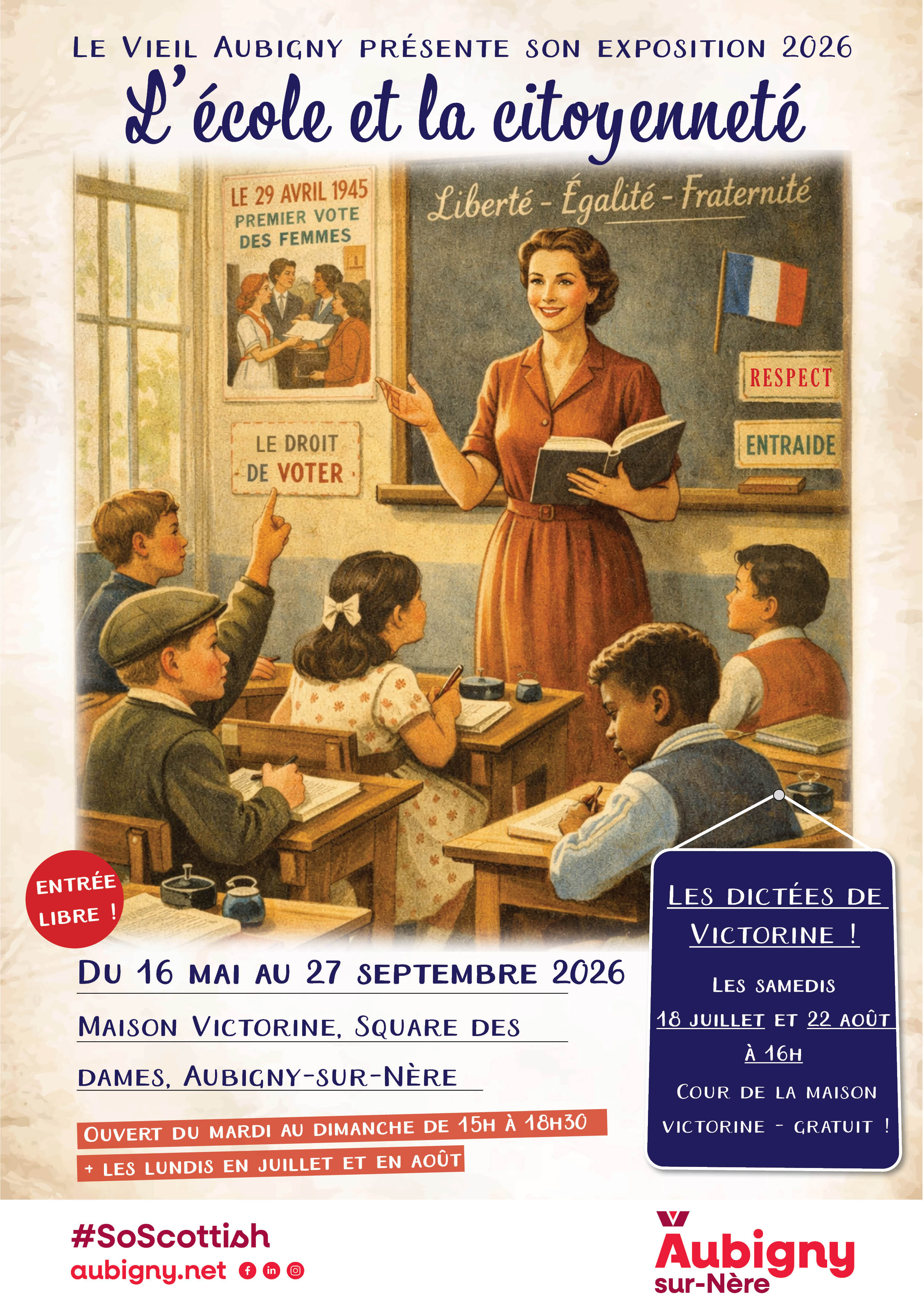 Exposition : L'école et la citoyenneté