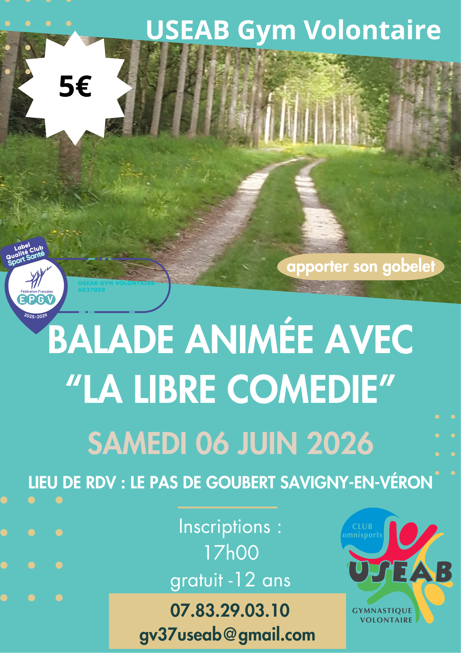Balade animée avec "La Libre Comédie"