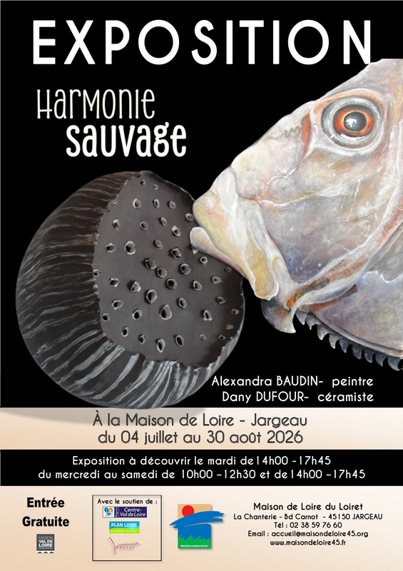 Exposition à la Maison de Loire : Harmonie sauvage