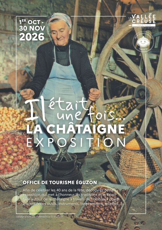 Exposition "Il était une fois la chataigne" — visuel événement