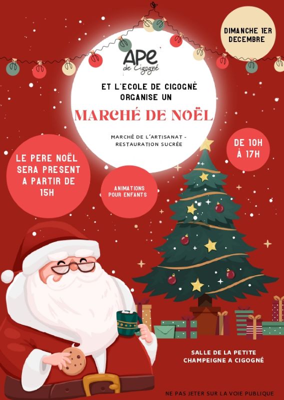 Marché de Noël Cigogné