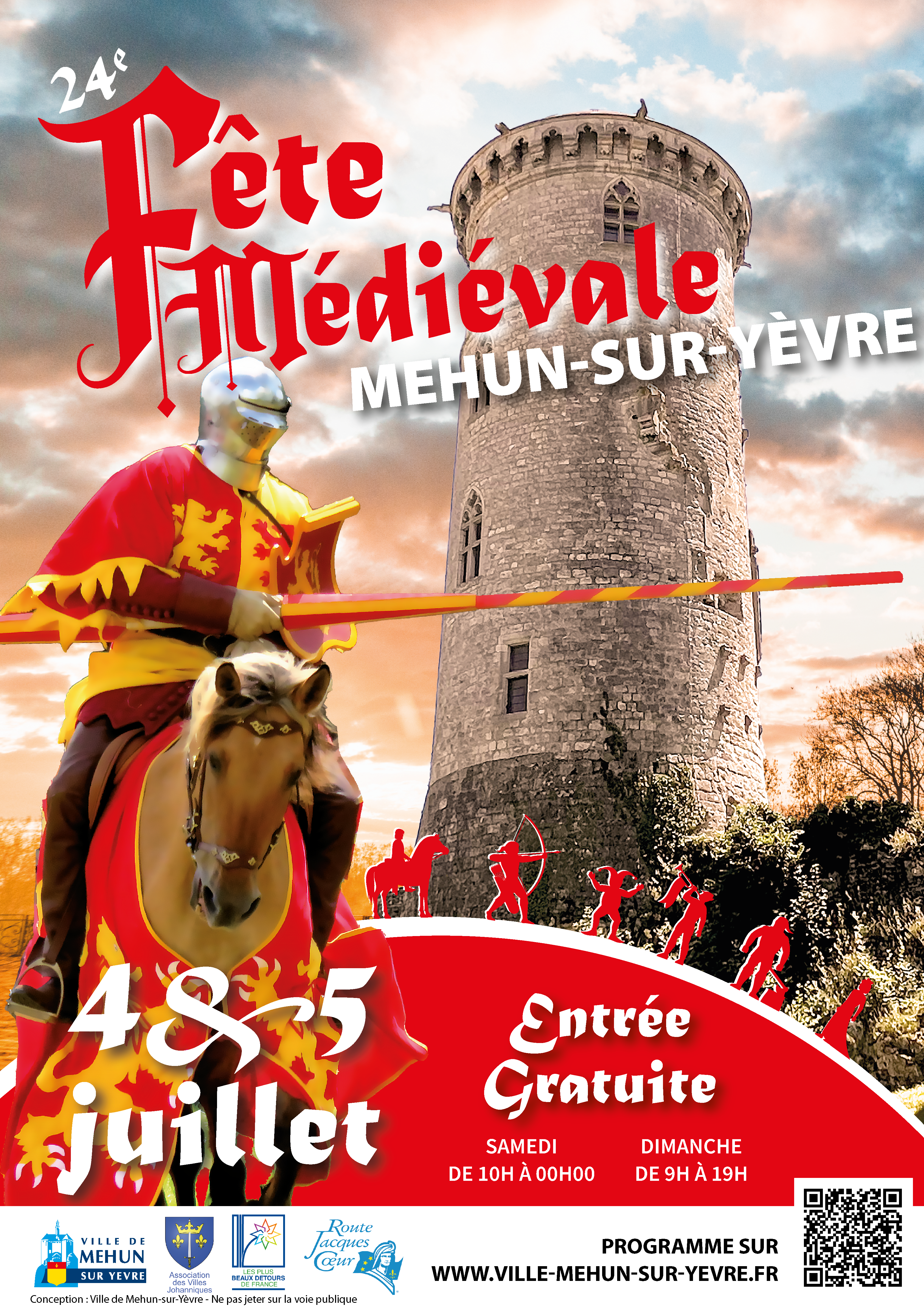 Fête Médiévale de Mehun-sur-Yèvre — visuel événement