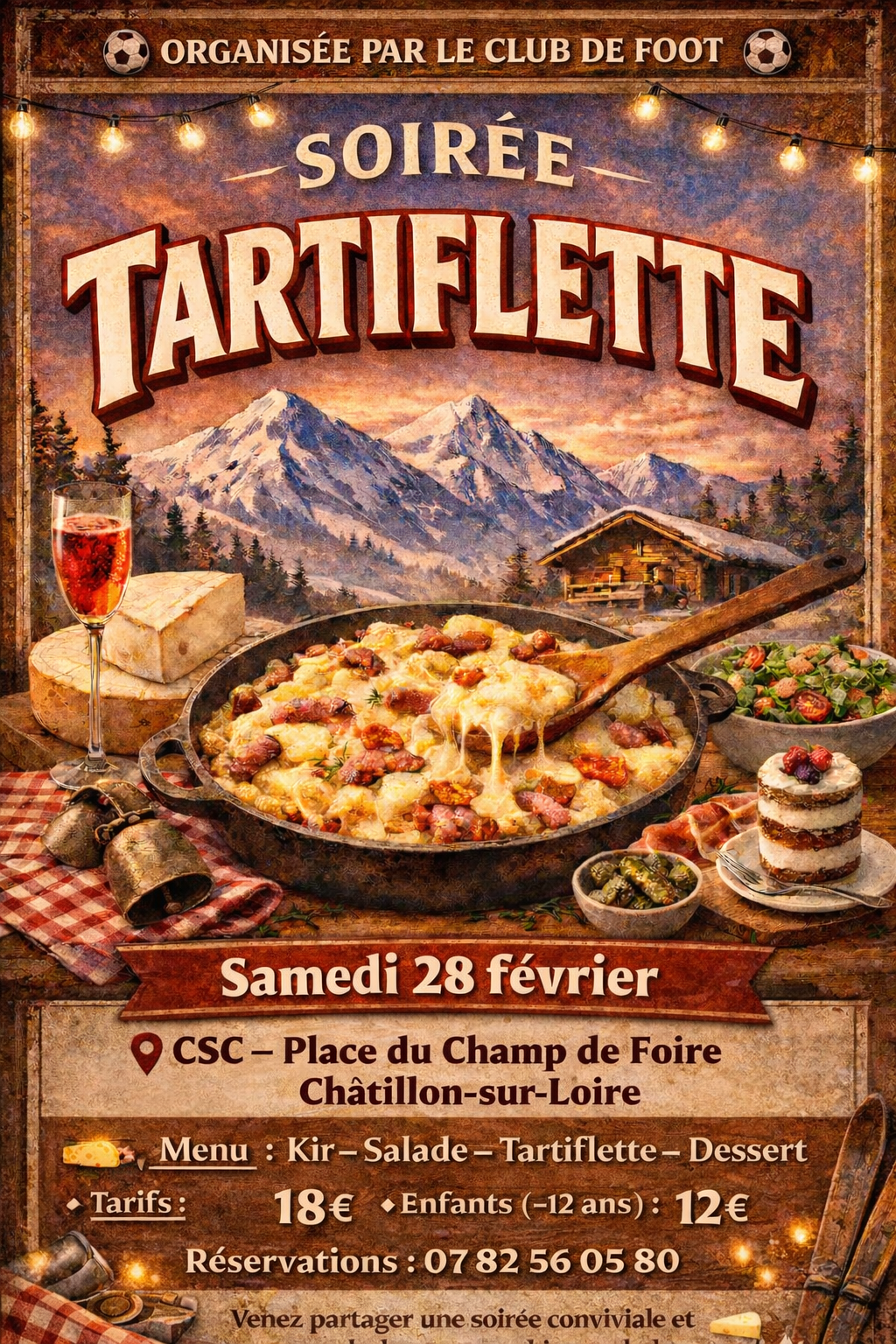 Soirée tartiflette