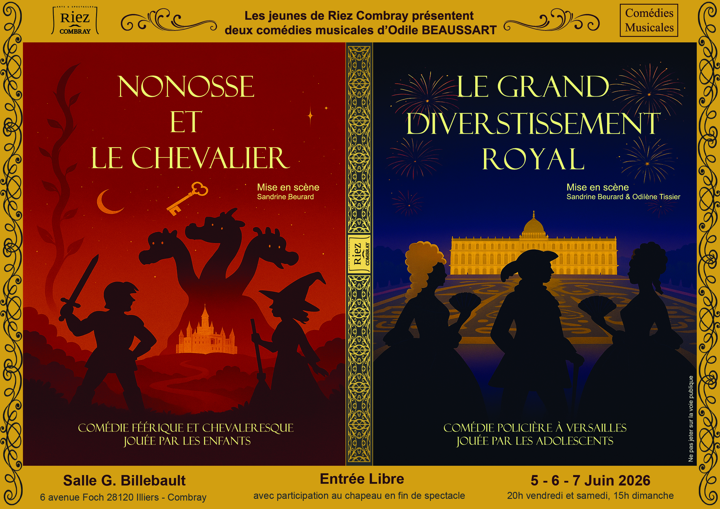 Comédies musicales de Riez Combray