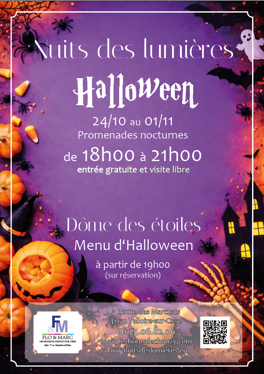 Nuit des lumières  - Halloween à Chouzy-sur-Cisse