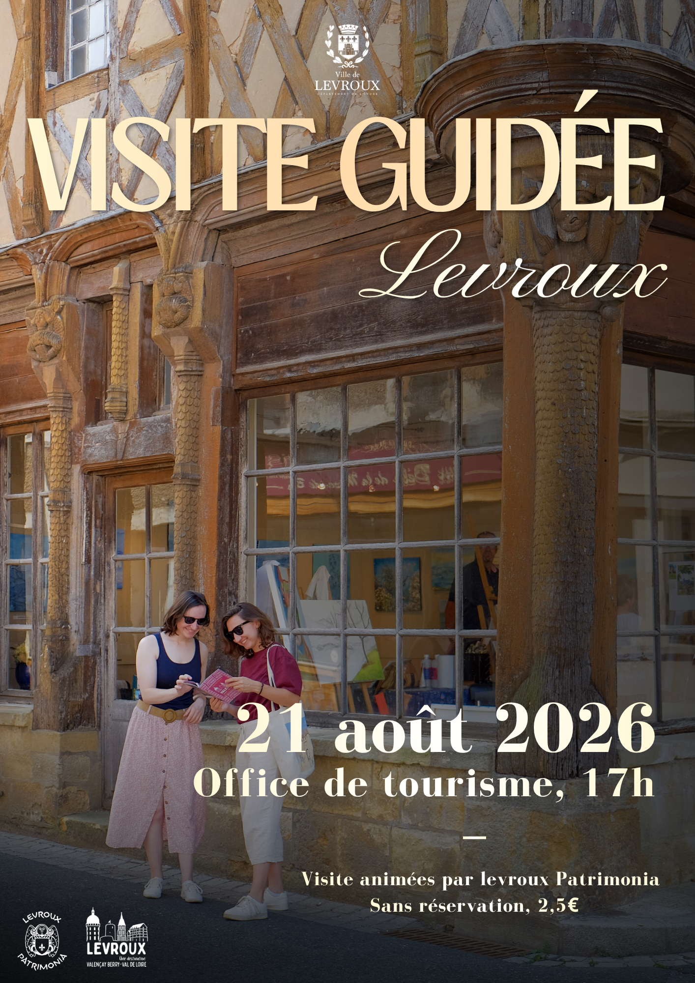 Une visite estivale au coeur de Levroux