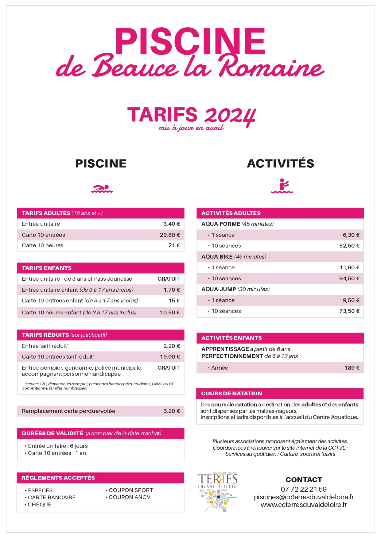 Piscine Intercommunale de Ouzouer-le-Marché, Beauce la Romaine - photo 6