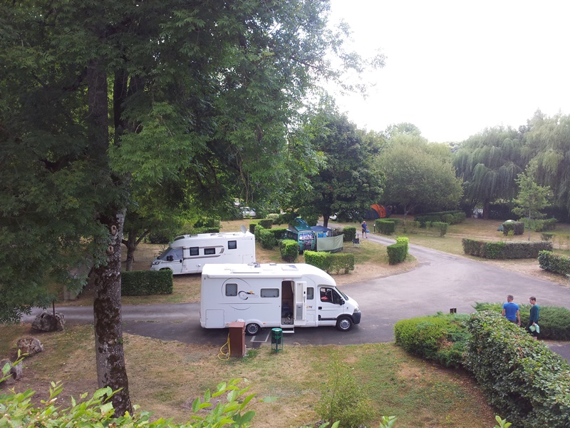Borne de camping car (camping municipal de La Quintaine)  France Centre-Val de Loire Indre Bélâbre 36370