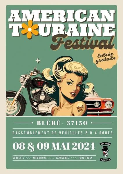 American Touraine Festival Du 8 au 9 mai 2024