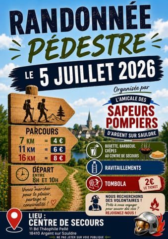 Randonnée pédestre — visuel événement