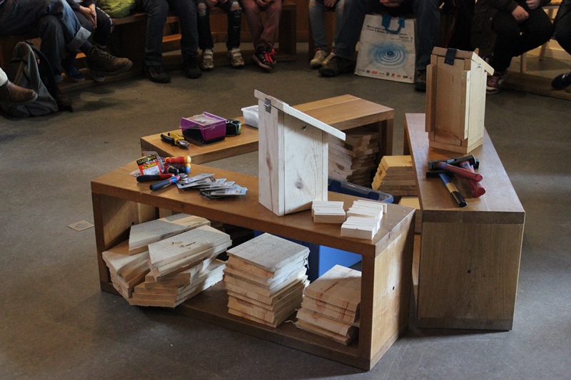 Fabrication de nichoirs