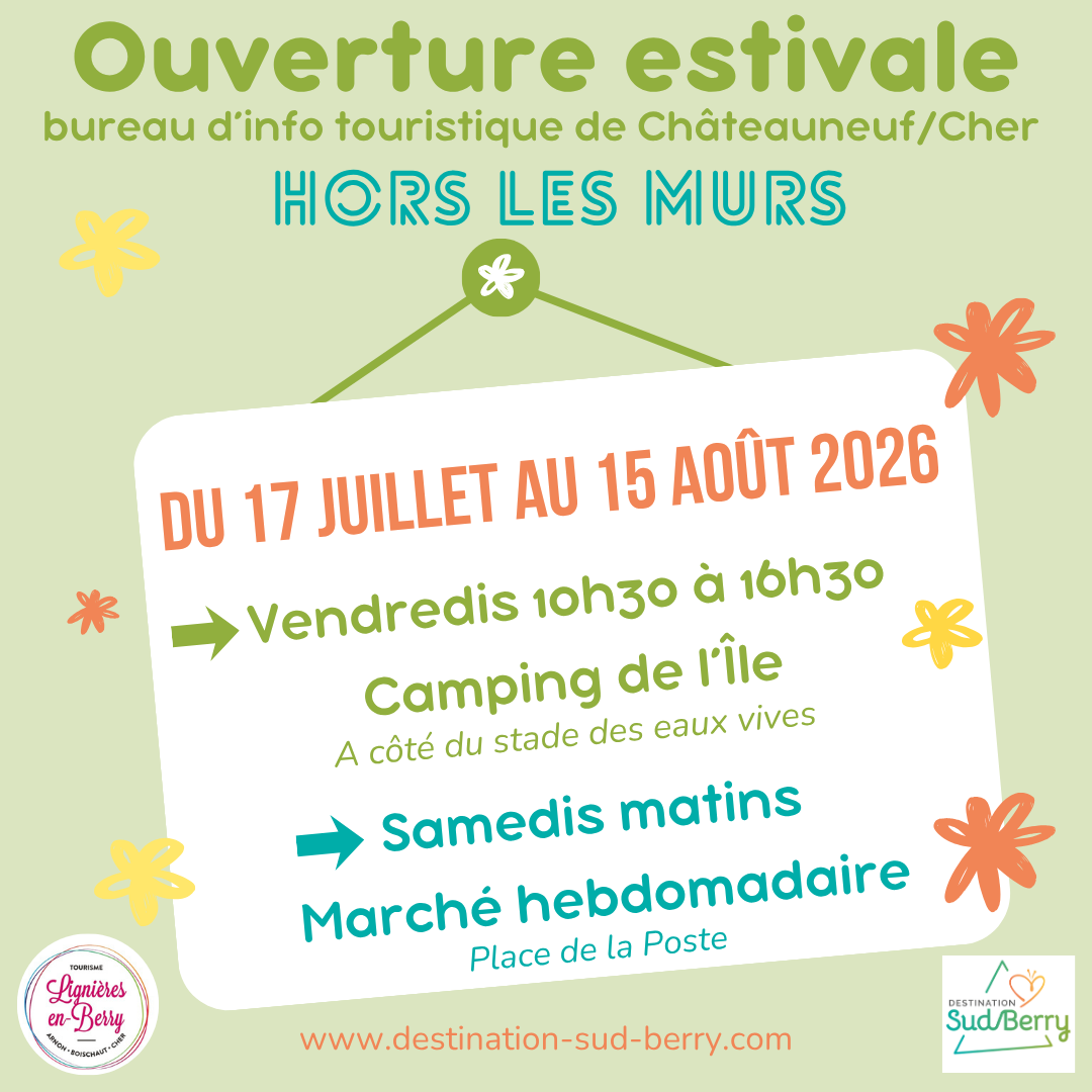 Accueil hors les murs - Châteauneuf-sur-Cher