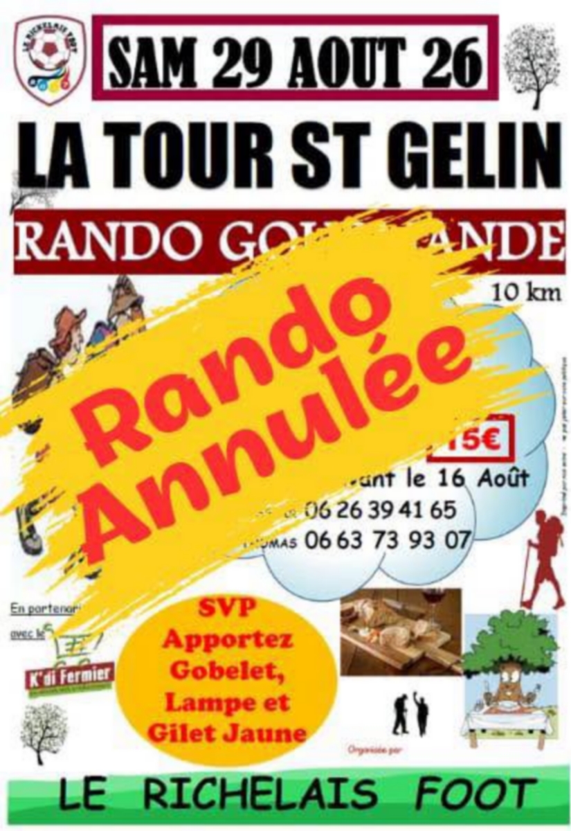 ANNULÉ - Rando Gourmande