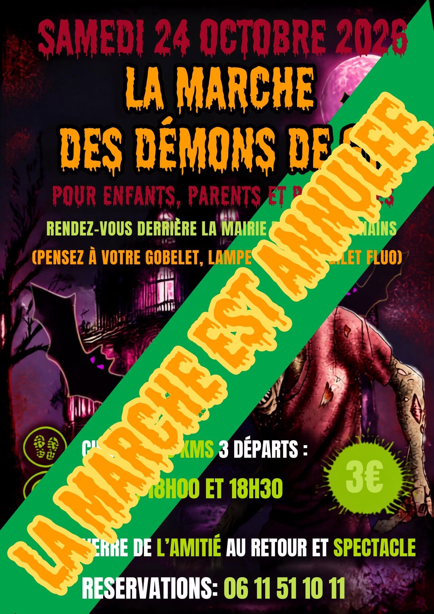[ANNULE] - La marche des démons de Gy