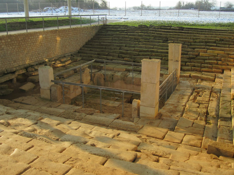 Musée et site archéologiques d'Argentomagus, jardin romain, Saint-Marcel
