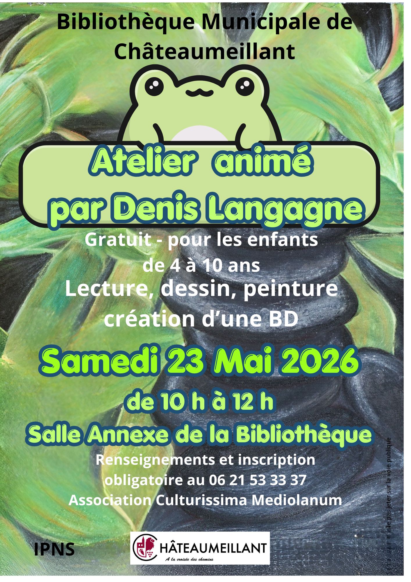 Atelier pour enfants — visuel événement