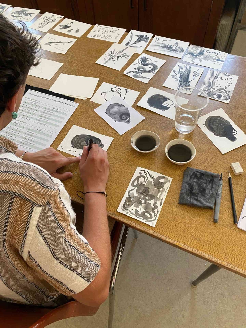 Atelier d'art japonais - Etegami