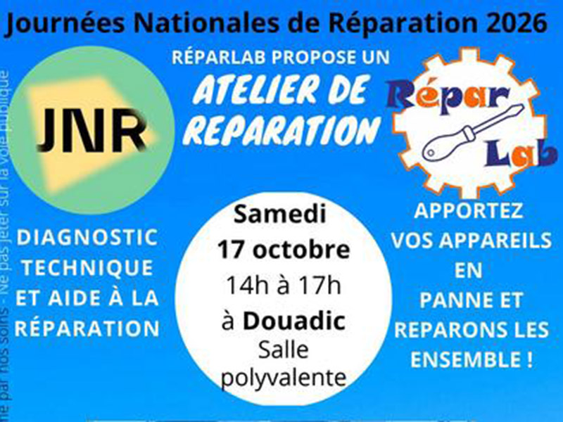 Atelier de réparation.