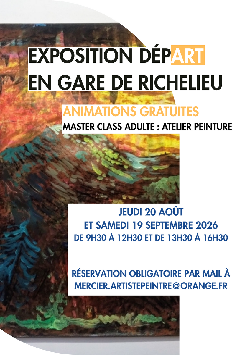 Master class adulte - Atelier peinture par Frédéric Mercier