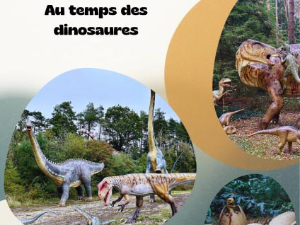 Exposition Au temps de dinosaures