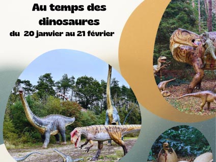 Exposition "Au temps des dinausaures"