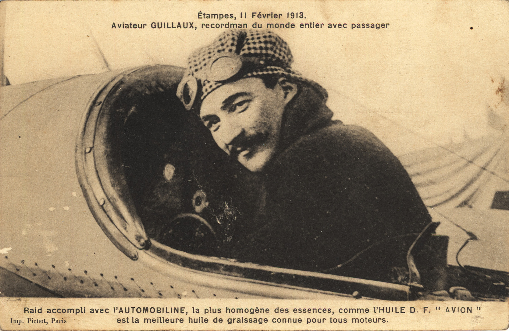 Conférence par Eric Berti : Qui est Maurice Guillaux à Montoire-sur-le Loir