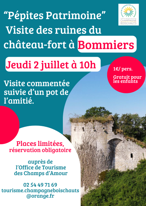 Visite des ruines du château-fort