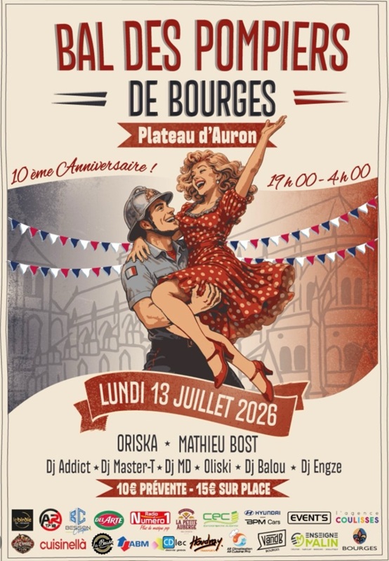 Bal des Pompiers 2026 — visuel événement