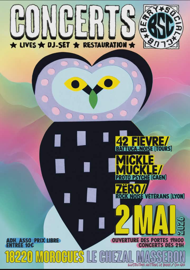 Concert Berry Social Club — visuel événement