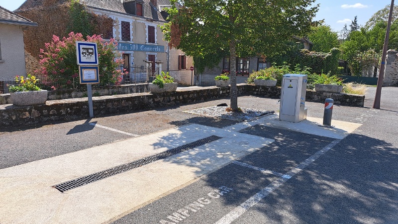 Borne de camping-car Saint-Benoît-du-Sault