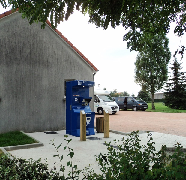 Aire d'accueil pour camping-cars