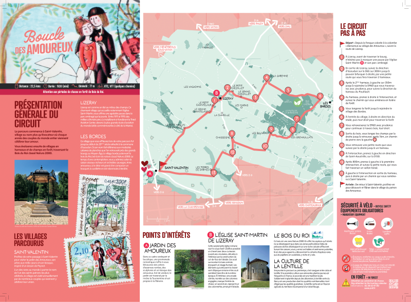 Boucle berrichonne à vélo : La boucle des amoureux