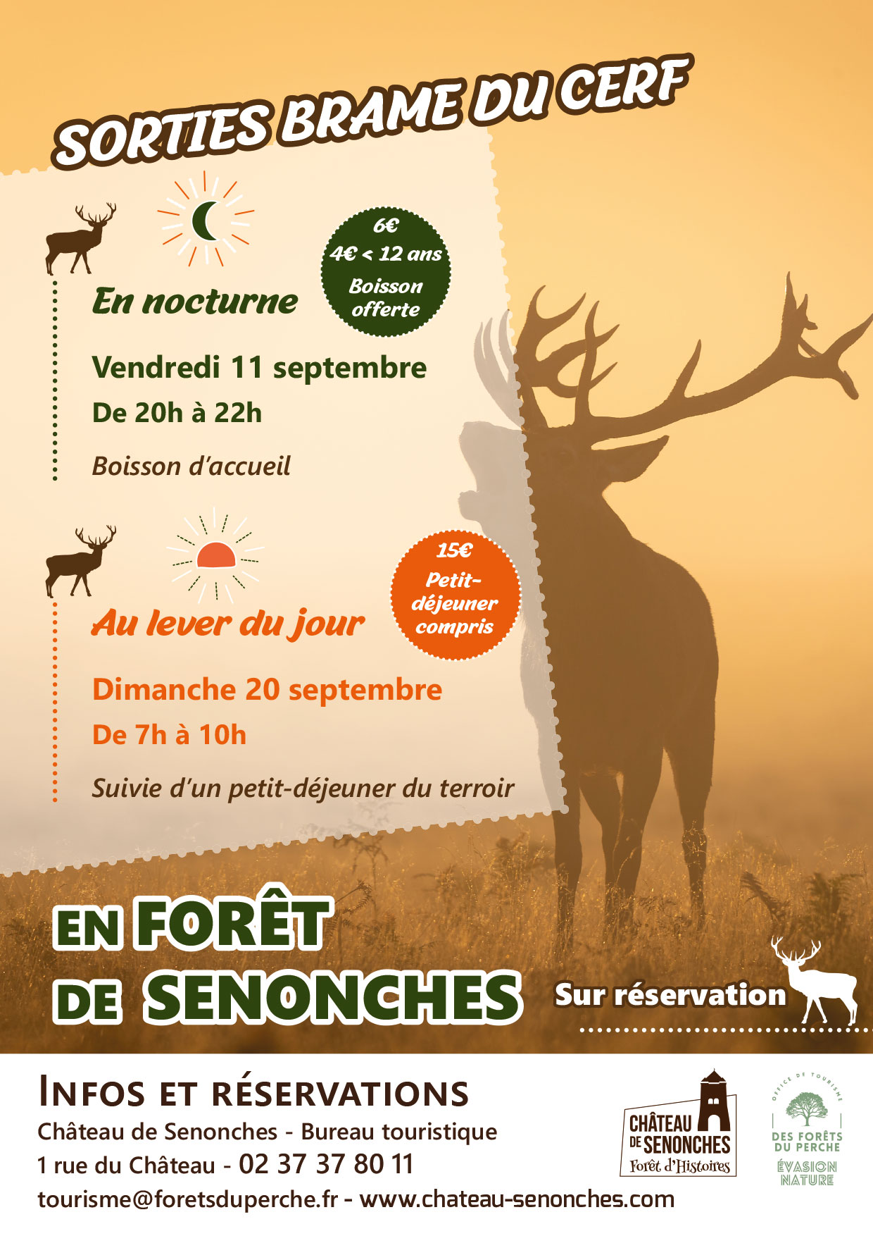 Sorties - Brame du Cerf