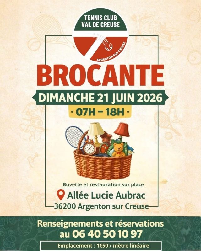 Brocante — visuel événement