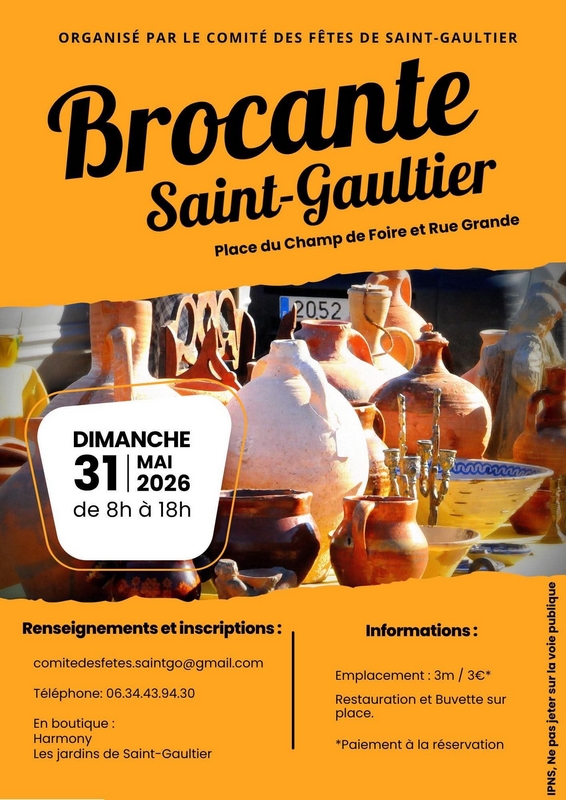Brocante et fête foraine