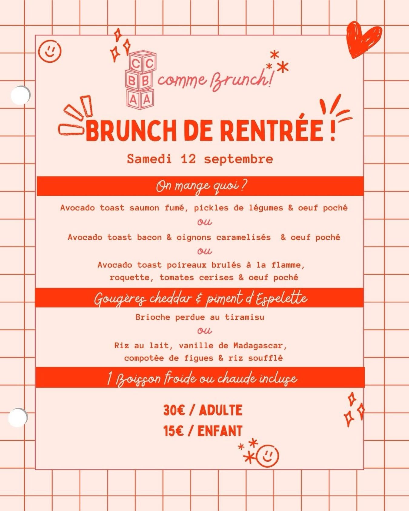 Brunch de Rentrée