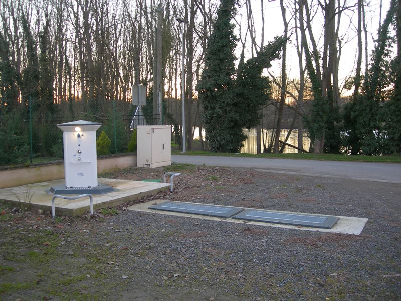 Borne de camping-car Le Moulin