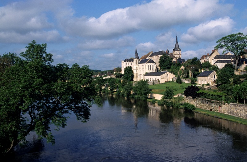 Eglise et prieuré de Saint-Gaultier  France Centre-Val de Loire Indre Saint-Gaultier 36800