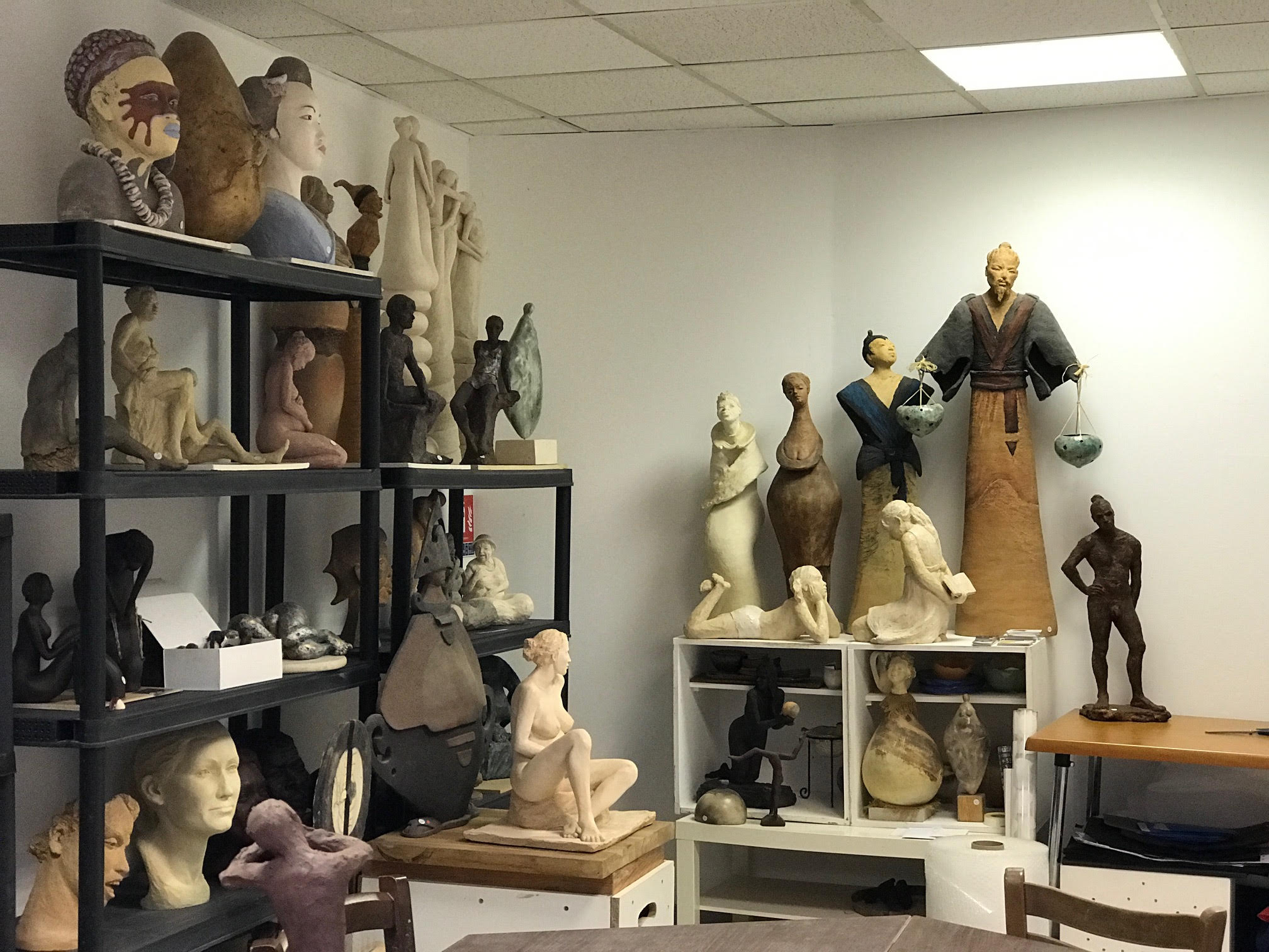 Atelier de sculpture - Christine Lambert