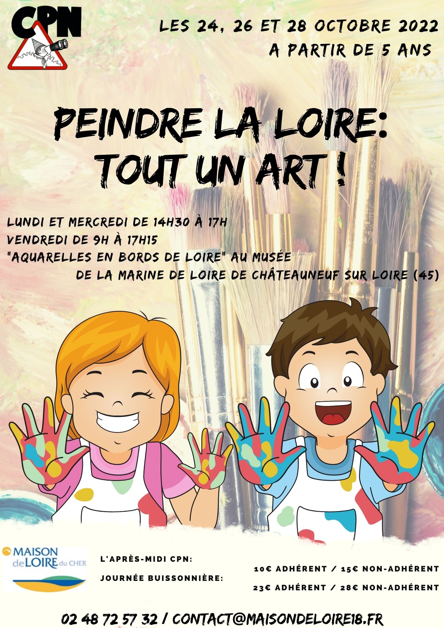 „Peindre la Loire, tout un art!“©