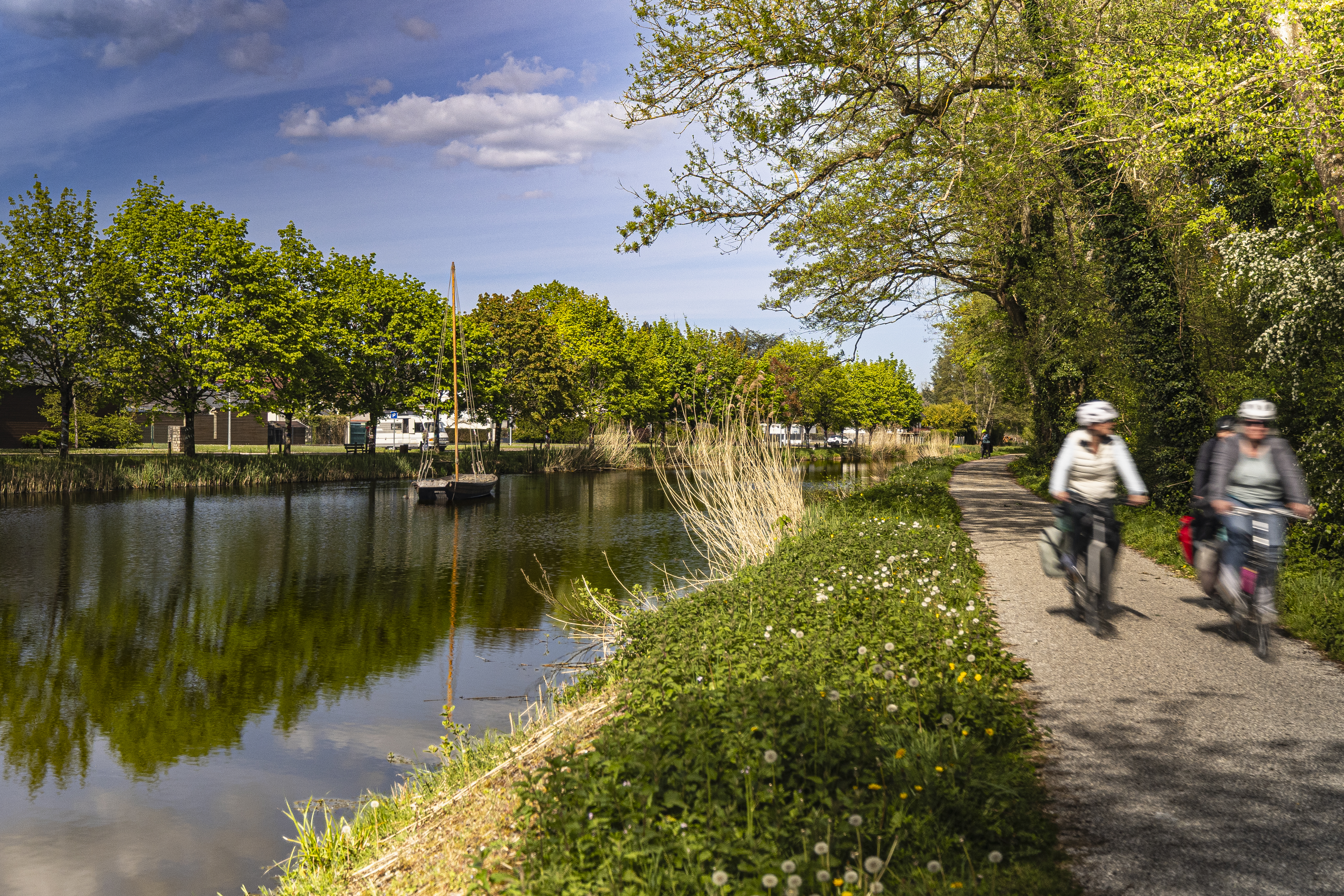 Véloroute Le Canal d'Orléans à vélo
