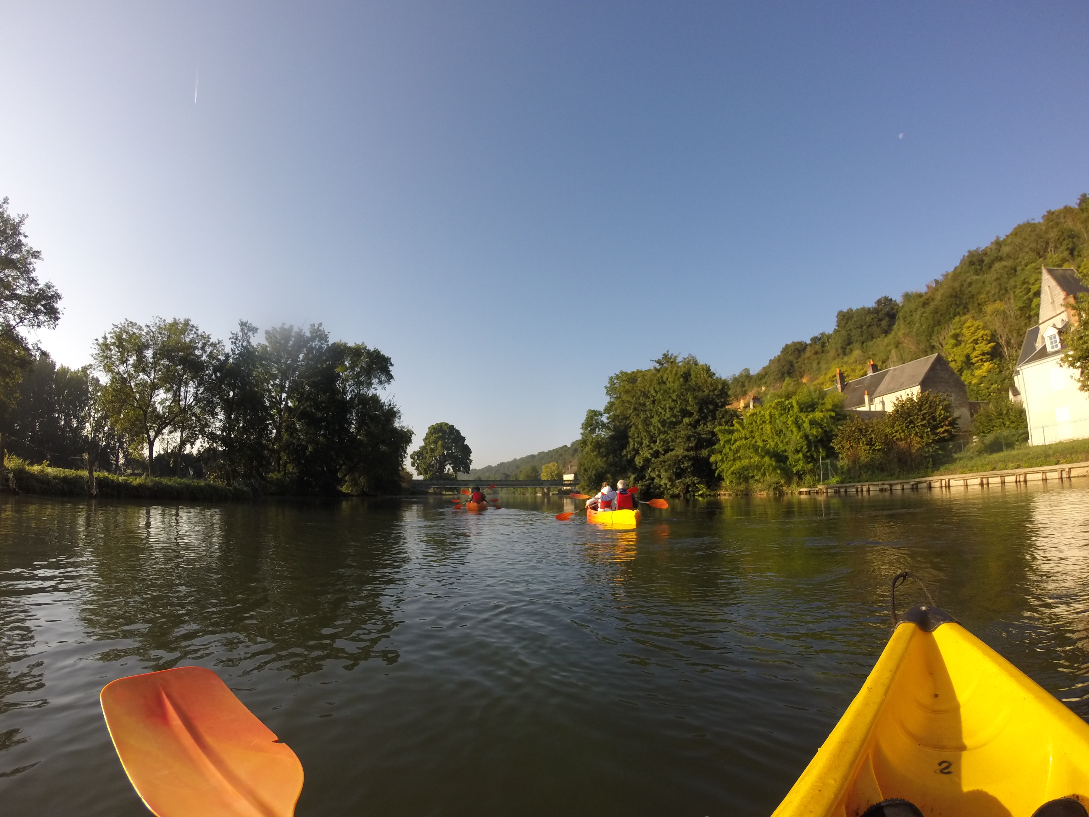Canoë sur le Loir