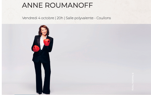 Festival de l'Humour : ANNE ROUMANOFF  France Centre-Val de Loire Loiret Coullons 45720