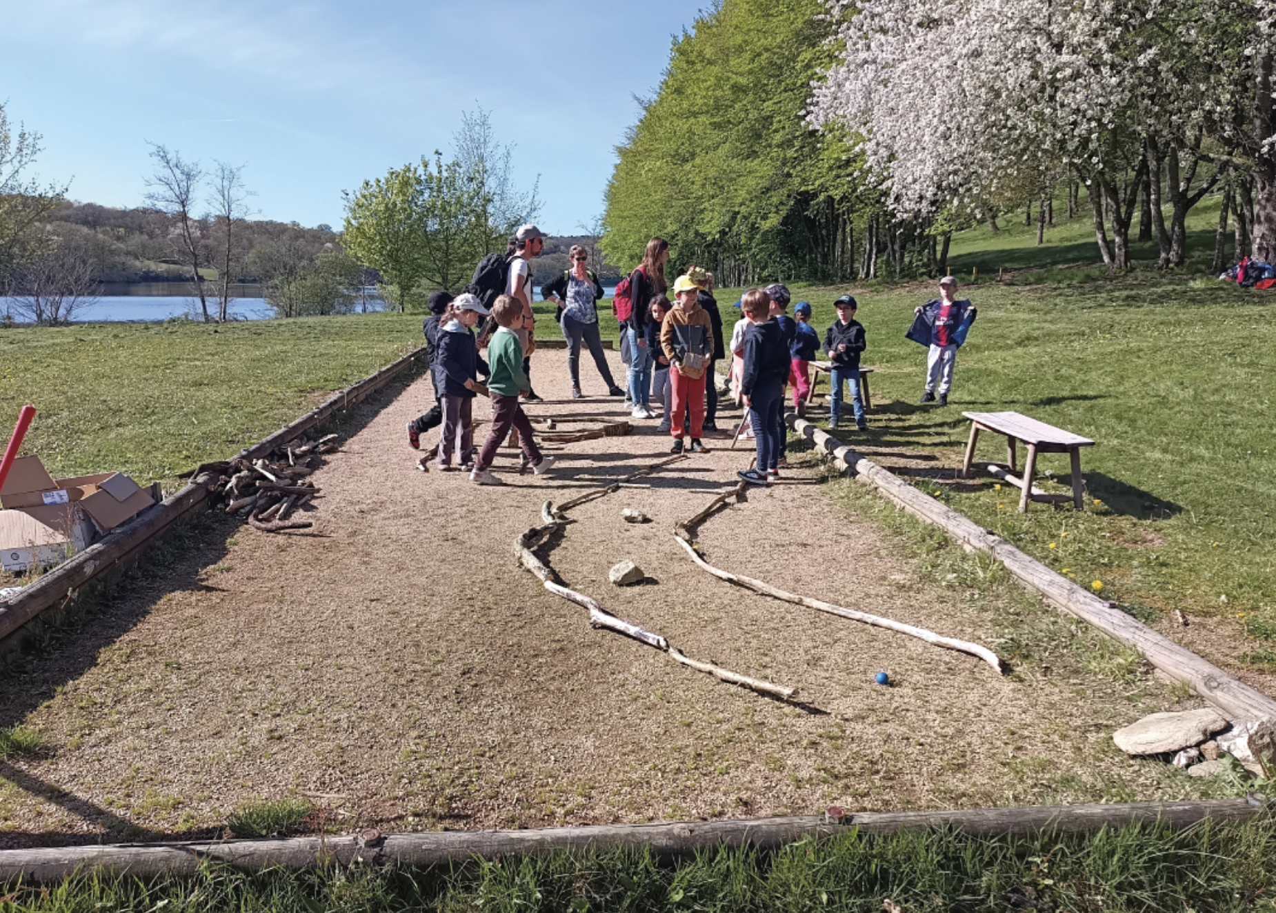 Minigolf nature