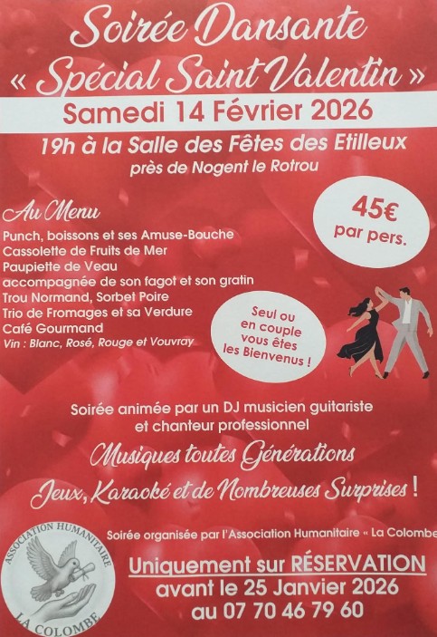 Soirée Spécial Saint-Valentin