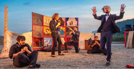 Théâtre sur tréteaux