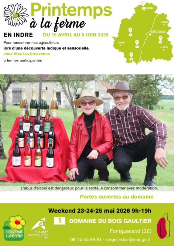 Printemps à la ferme — visuel événement