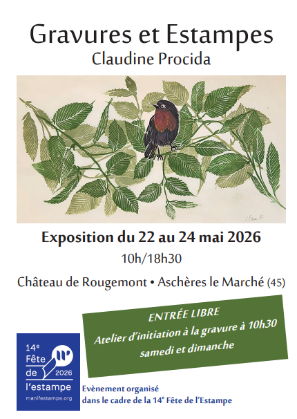 Exposition de gravures et d'estampes — visuel événement