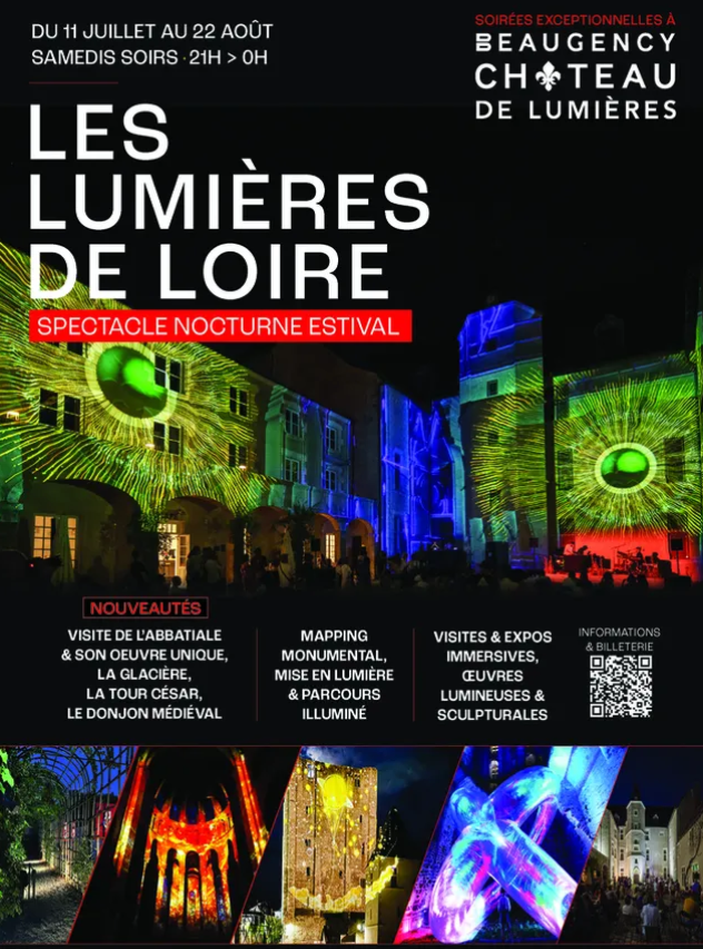 Spectacle nocturne : Les Lumières de Loire
